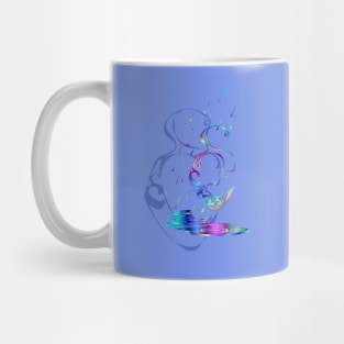 Enochian Rain (Blue) Mug